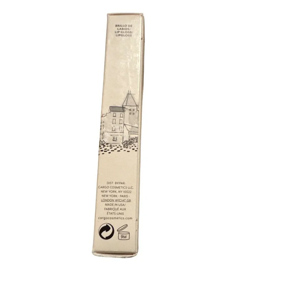 Cargo Essential Lip Gloss Rio Red High Shine Long-Lasting Moisturizing Formula